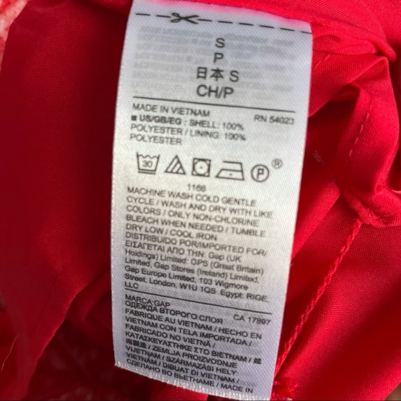 Host Pick! Gap Sleeveless Print Pintuck Shirtdress - Picture 10 of 11